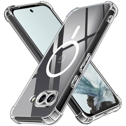 Techsuit Shockproof Clear Silicone MagSafe - θήκη για Google Pixel 9a - Διάφανο