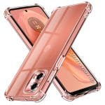 Techsuit Shockproof Clear Silicone - θήκη για Motorola Moto G04 - Διάφανο