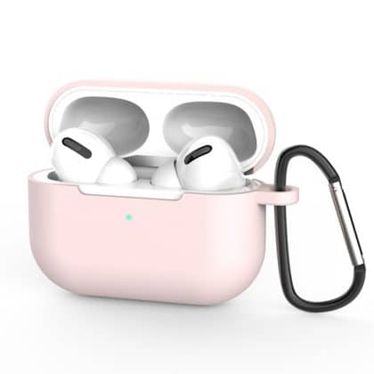 Techsuit - Θήκη Σιλικόνης - Για Airpods Pro 3, Λείο Υλικά Ultra-Thin - Ροζ