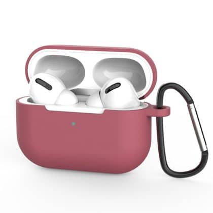 Techsuit - Σιλικόνη Θήκη - Για Airpods Pro 3, Λείο Υπερυψωμένο Υλικό - Μπορντό