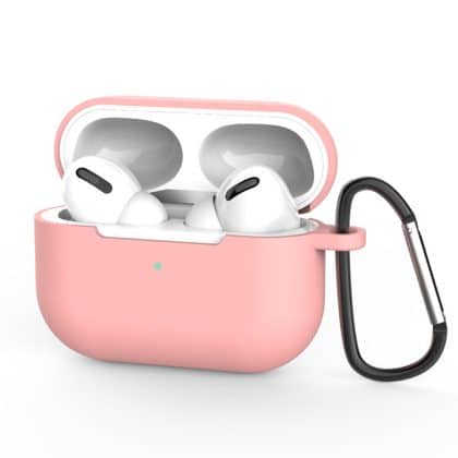 Techsuit - Θήκη Σιλικόνης - Για Airpods Pro 3, Λείο Υπερλεπτό Υλικό - Σκούρο Ροζ