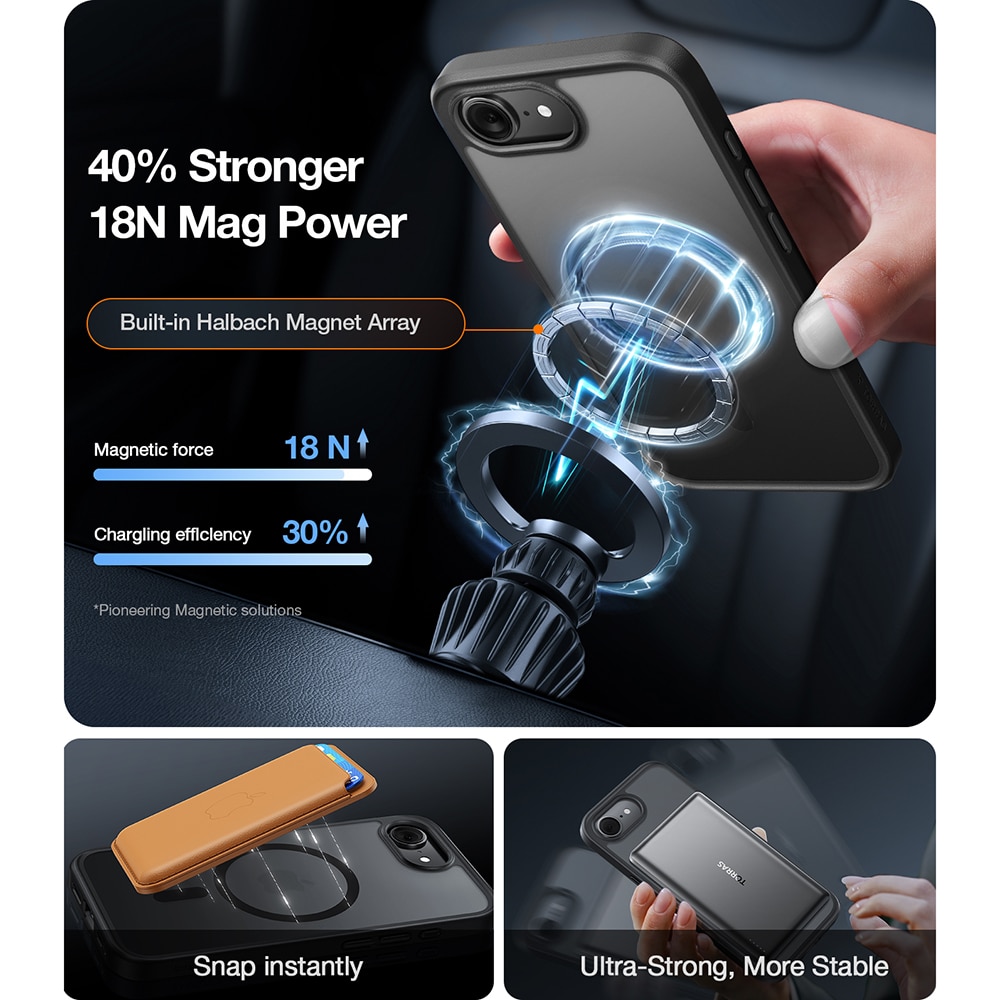 Torras Guardian Magnetic Series - θήκη για Apple iPhone 17 Pro Max - Πολύχρωμο - Image 3