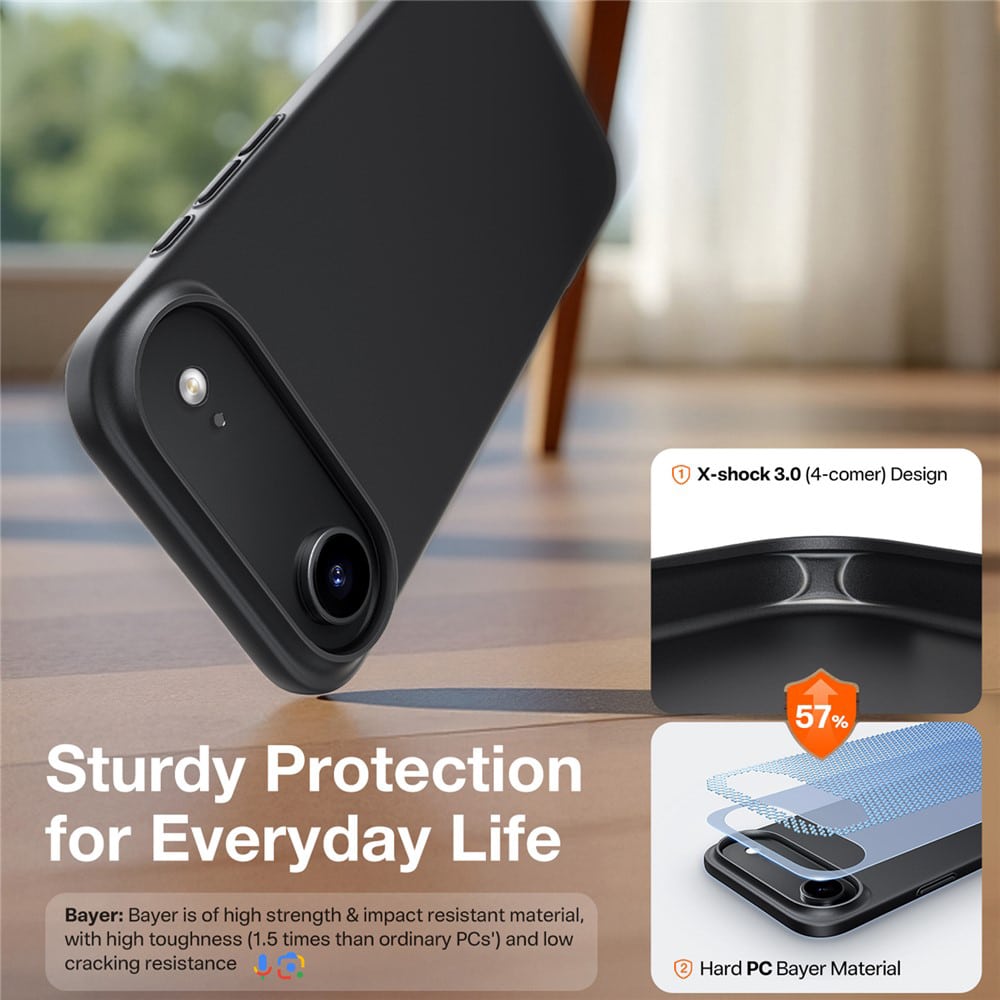 Torras - Slimfit Magsafe Σειρά - iPhone 17 Air - Μαύρο - Image 7