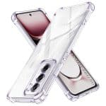 Techsuit Shockproof Clear Silicone - θήκη για Oppo Reno12 Pro - Διάφανο