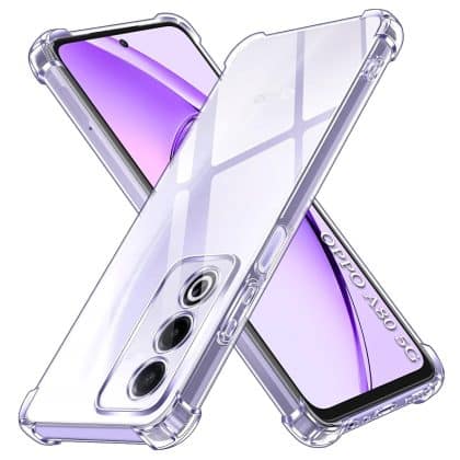 Techsuit Shockproof Clear Silicone - θήκη για Oppo A80 - Διάφανο