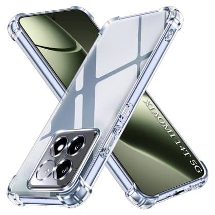 Techsuit Shockproof Clear Silicone - θήκη για Xiaomi 14T - Διάφανο