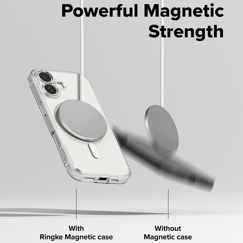 Ringke Fusion MagSafe - θήκη για Apple iPhone 17 - Διάφανο - Image 6