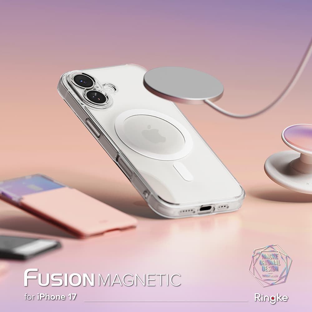 Ringke Fusion MagSafe - θήκη για Apple iPhone 17 - Διάφανο - Image 5