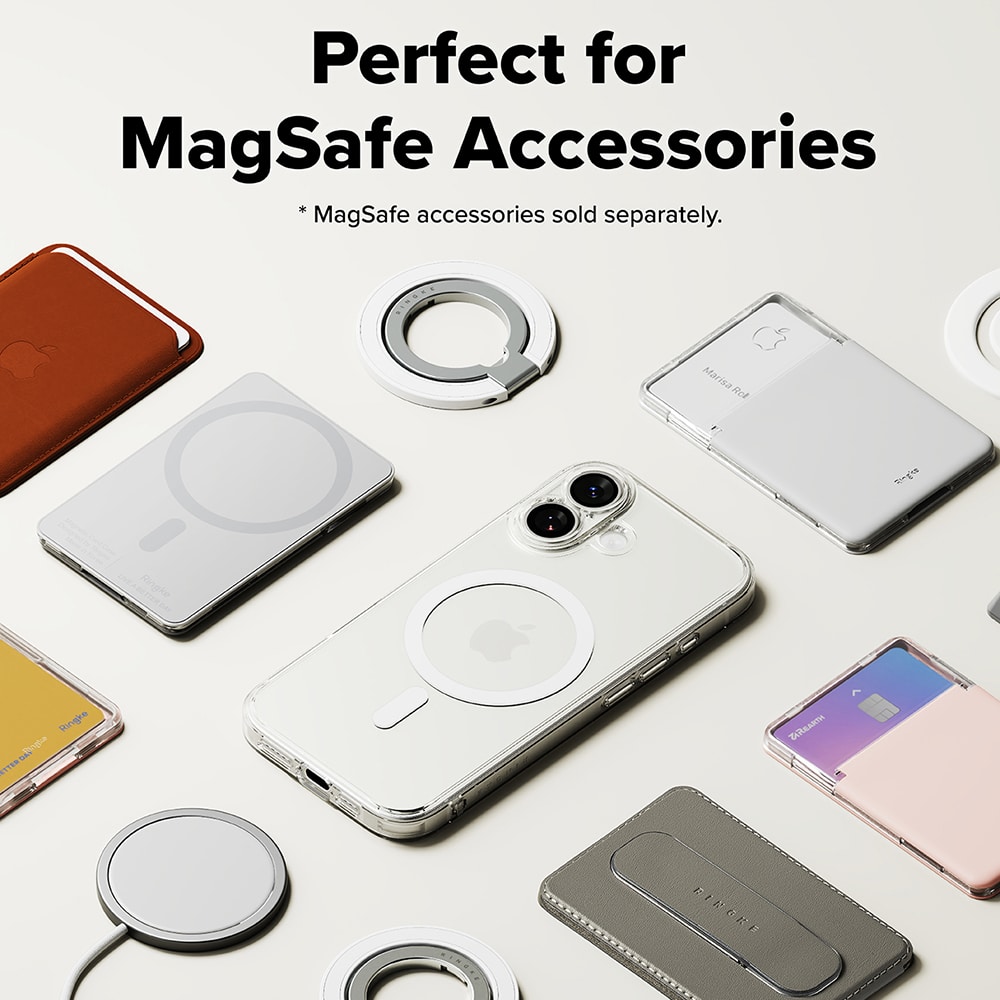 Ringke Fusion MagSafe - θήκη για Apple iPhone 17 - Διάφανο - Image 7
