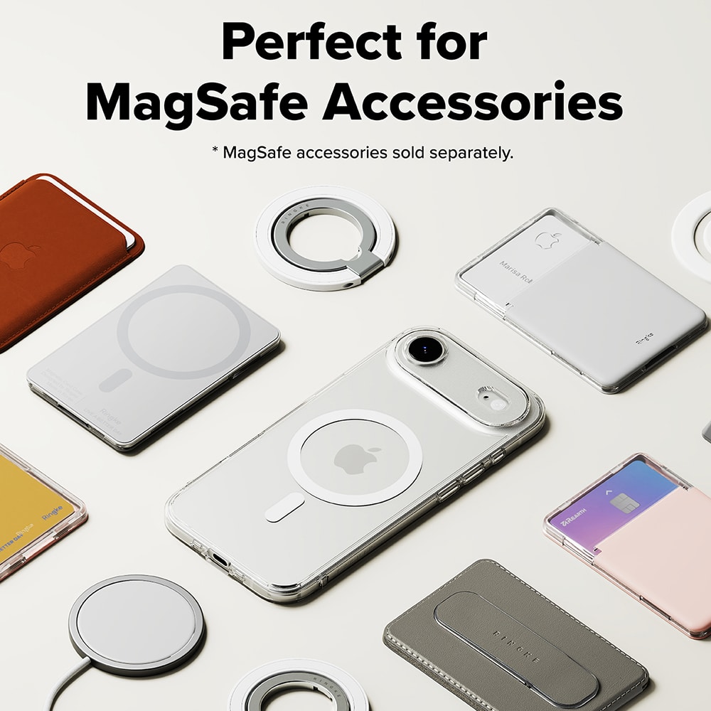 Ringke Fusion MagSafe - θήκη για Apple iPhone 17 - Διάφανο - Image 7