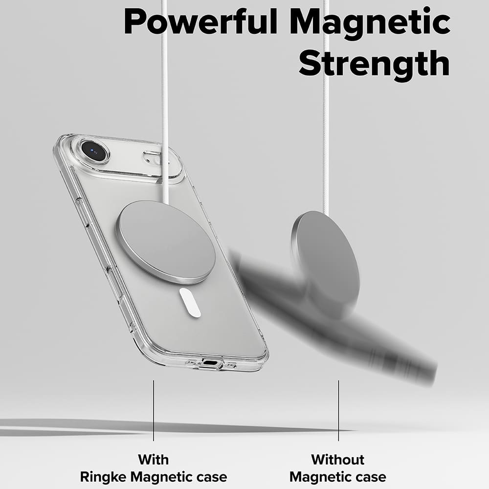 Ringke Fusion MagSafe - θήκη για Apple iPhone 17 - Διάφανο - Image 6