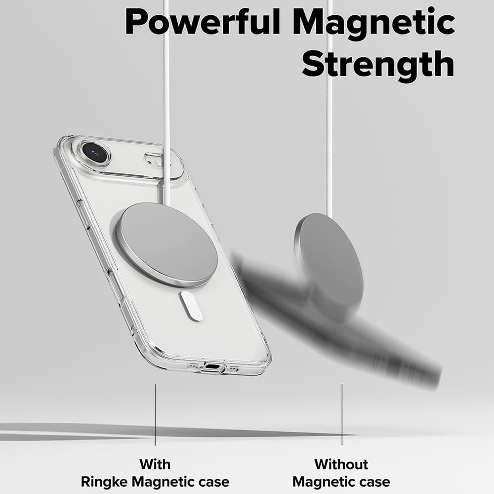 Ringke Fusion MagSafe - θήκη για Apple iPhone 17 - Διάφανο - Image 5