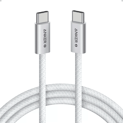 Anker - Data Καλώδιο Zolo (a8060h21) - Type-C To Type-C, Ultra-Fast Charging, 240w, Pd 3.1, Braided, Dirt-Free, 1m - Black