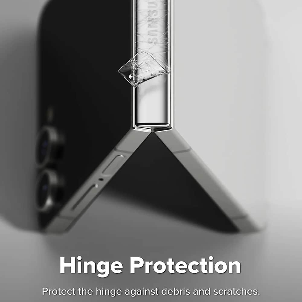 Ringke - Camera Lens Frame Glass - Samsung Galaxy Z Flip7 - Black - Image 2