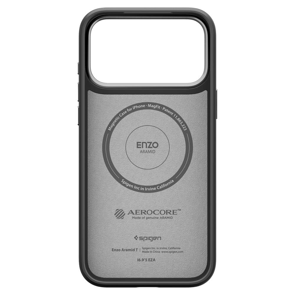 Spigen Enzo Aramid - θήκη για Apple iPhone 17 Pro Max - Μαύρο - Image 4