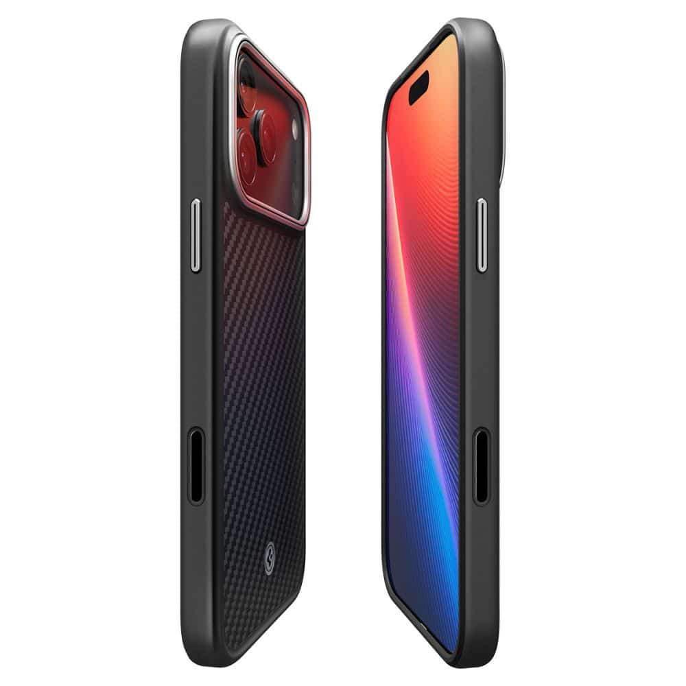 Spigen Enzo Aramid - θήκη για Apple iPhone 17 Pro Max - Μαύρο - Image 5