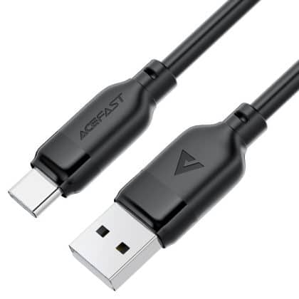 Acefast - Data Καλώδιο (c16-04) - Fast Charging, Usb To Type-C, 3a, Bend-Resistant, 1.2m - Black
