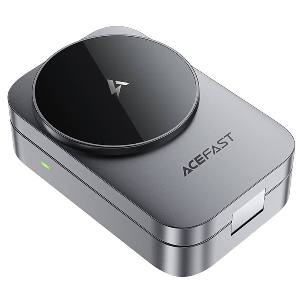 Acefast - Charging Station 3in1 (e22) - For Phone, Earbuds, Apple Watch, 22.5w, 2.5a, Foldable - Metal Gray - Image 5