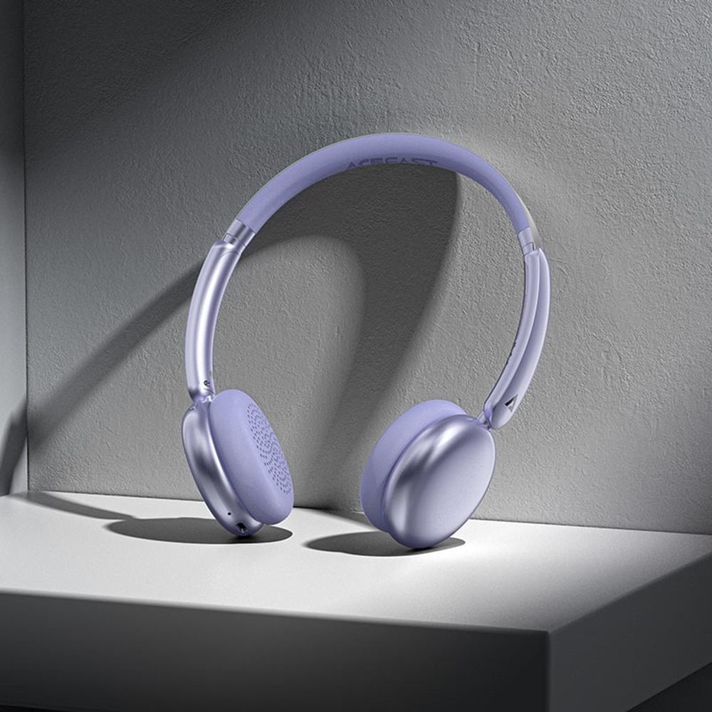 Acefast - Wireless Headset (h8) - Type-C, Bluetooth 5.4, Anc Mode, Hybrid Noise Reduction, 500mah, Professional Hifi - Purple - Image 3