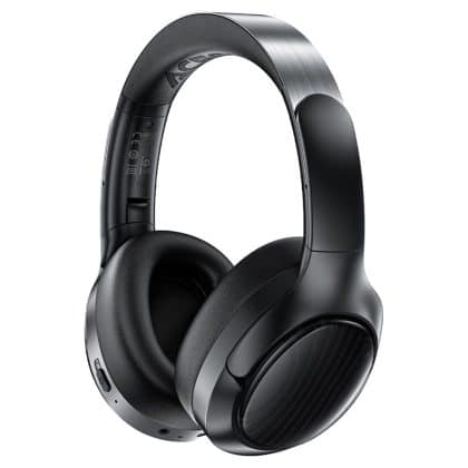 Acefast - Wireless Headset (h5) - Type-C, Bluetooth 5.4, Anc, Noise Reduction, 3d Sense, 500mah, Professional Hi-Fi - Black