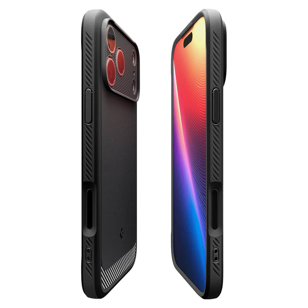 Spigen Rugged Armor - θήκη για Apple iPhone 17 Pro Max - Μαύρο - Image 5