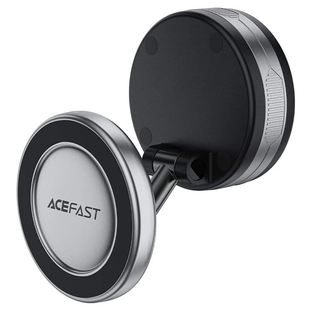 Acefast - Car Holder (e30) - For Dashboard/windshield, Magnetic Grip - Metal Gray - Image 2