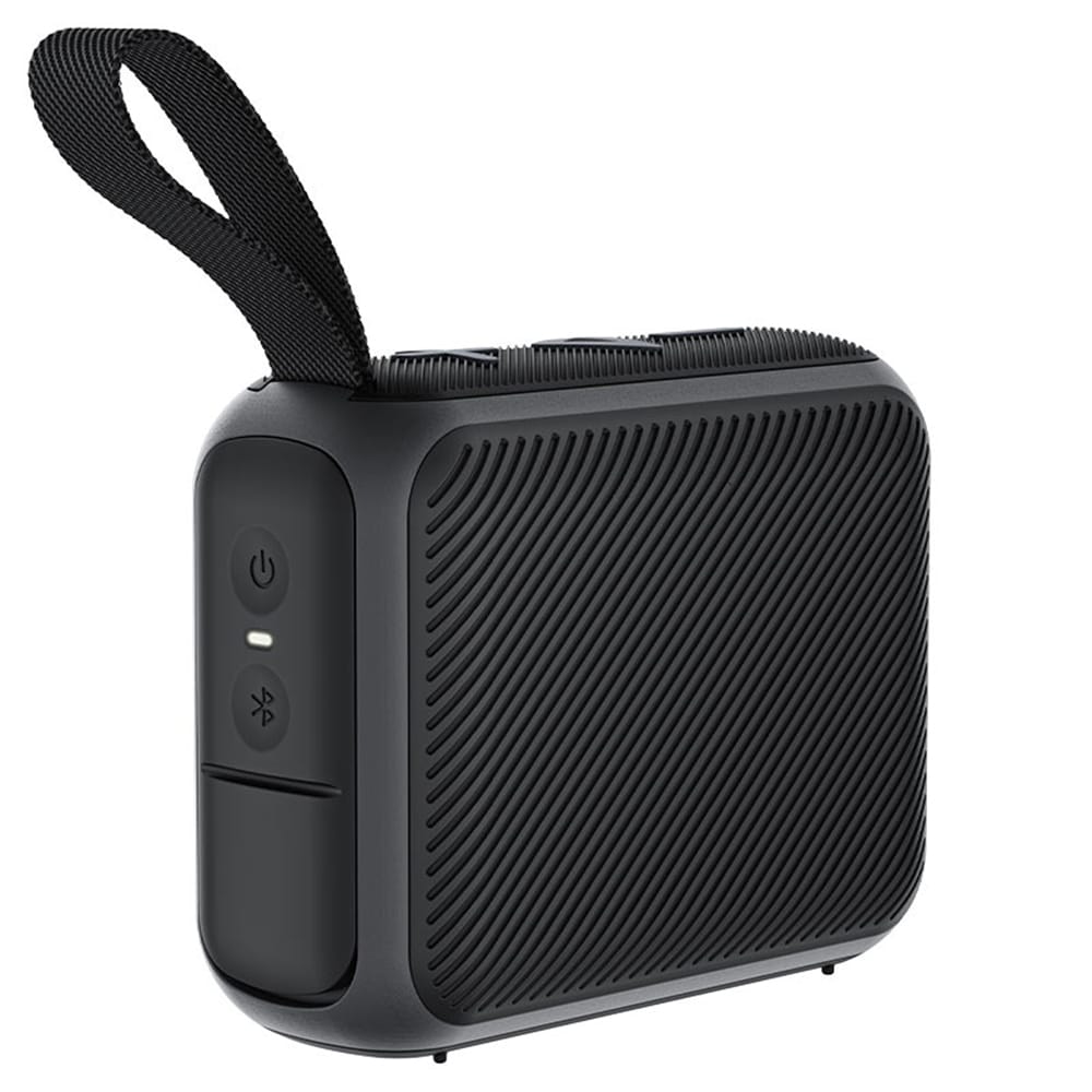 Acefast - Wireless Speaker Go (k4) - Bluetooth 5.4, Portable, 5w Full-Range Speaker, Waterproof Ipx7, Type-C, 900mah- Black - Image 3