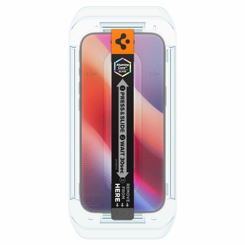 Spigen Glas.tr "ez Fit" Γυαλί Tempered Για iPhone Air 2 Τεμάχια Διαφανές - Image 5