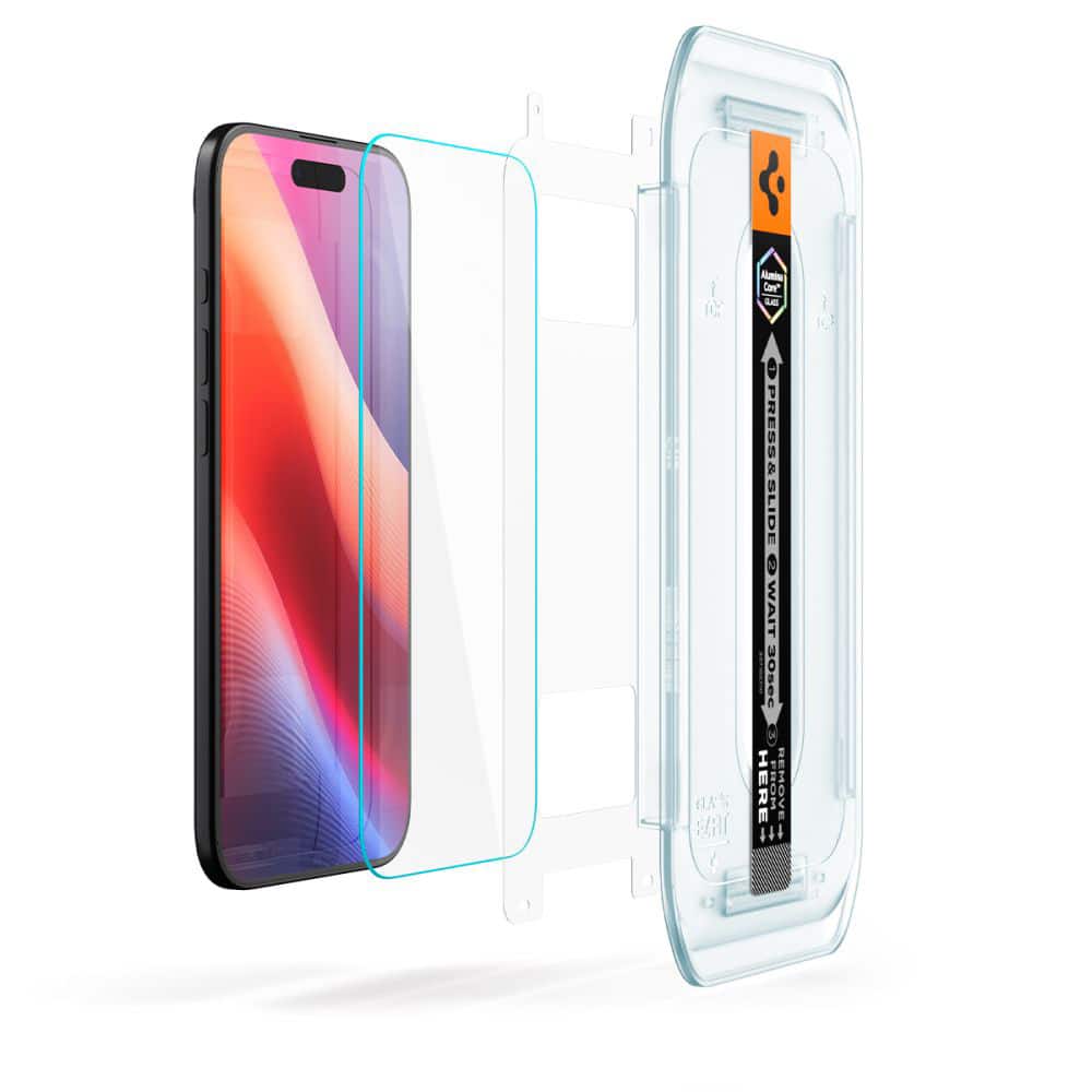 Spigen Glas.tr "ez Fit" Γυαλί Tempered Για iPhone Air 2 Τεμάχια Διαφανές - Image 2