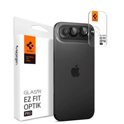 Σπινγκεν Οπτικ Προ Γκλας. Τρ "ez Fit" Γυαλί Φακού Κάμερας Για iPhone Air 2 Τεμ. Μαύρο