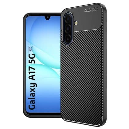 Techsuit CarbonFiber - θήκη για Samsung Galaxy A17 / 5G 4G - Μαύρο