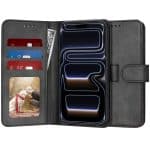 Techsuit Diary Book - θήκη για Apple iPhone 17 Pro - Μαύρο
