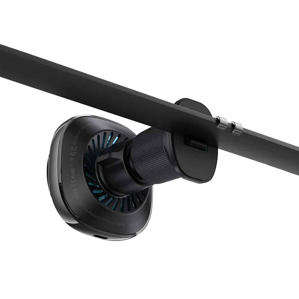 Acefast - Car Holder With Wireless Charging (d31) - For iPhone, Magsafe, 360° Adjustable, For Air Vent, 12v/2a, 15w - Black - Image 2