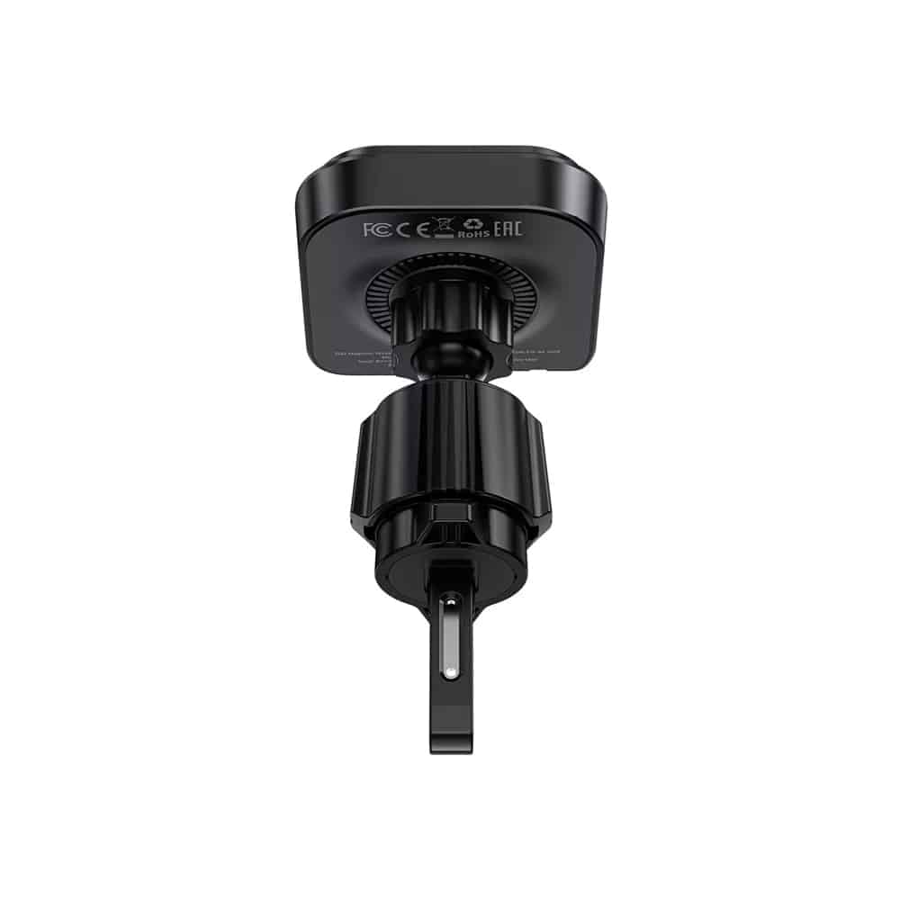 Acefast - Car Holder With Wireless Charging (d32) - For iPhone, Magsafe, Retractable Καλώδιο, For Air Vent, Usb-C, 85cm - Black - Image 3