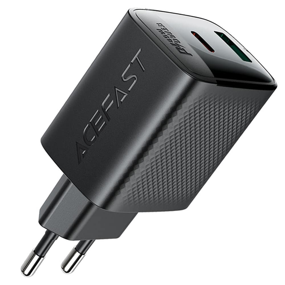 Acefast - Wall Charger (a106) - Gan Technology, Fast Charging, Type-C, Usb, 45w, 3a - Black - Image 3