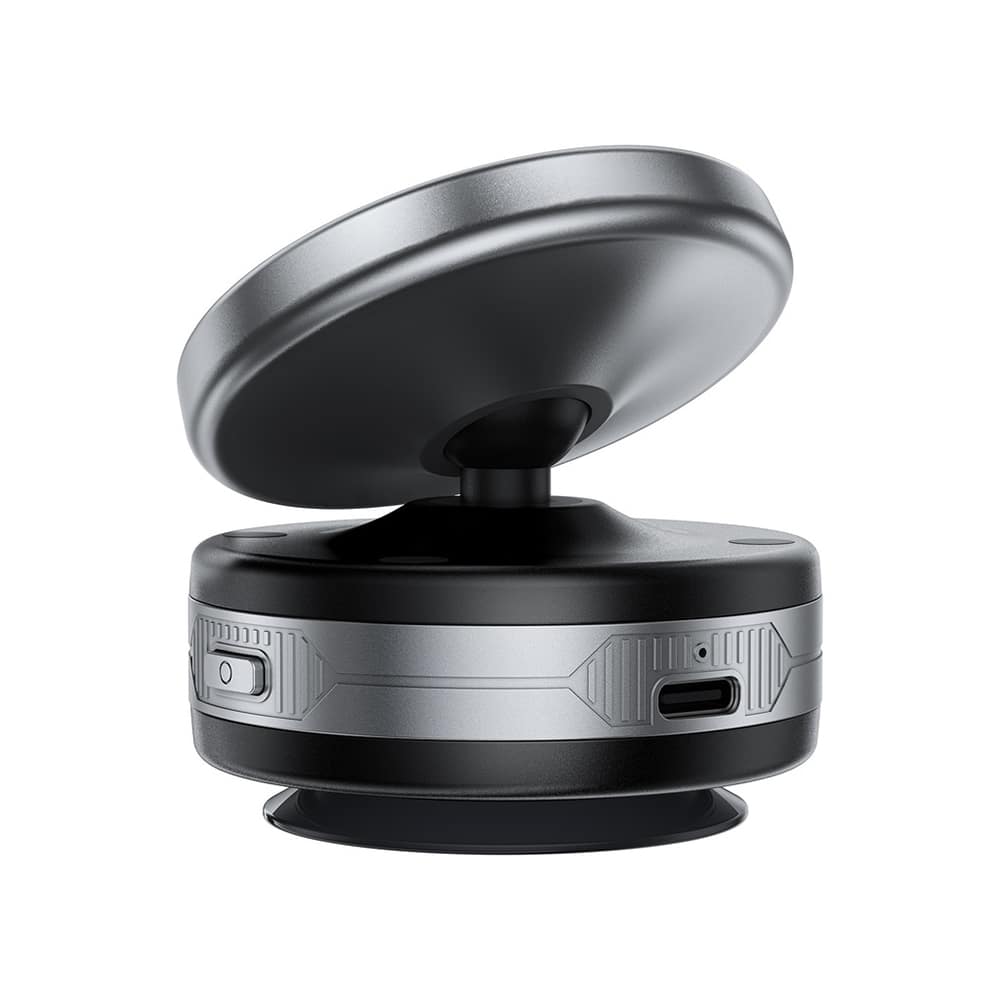 Acefast - Car Holder With Wireless Charging (e29) - For Dashboard, Strong Magnets, 110mah - Metal Gray - Image 3
