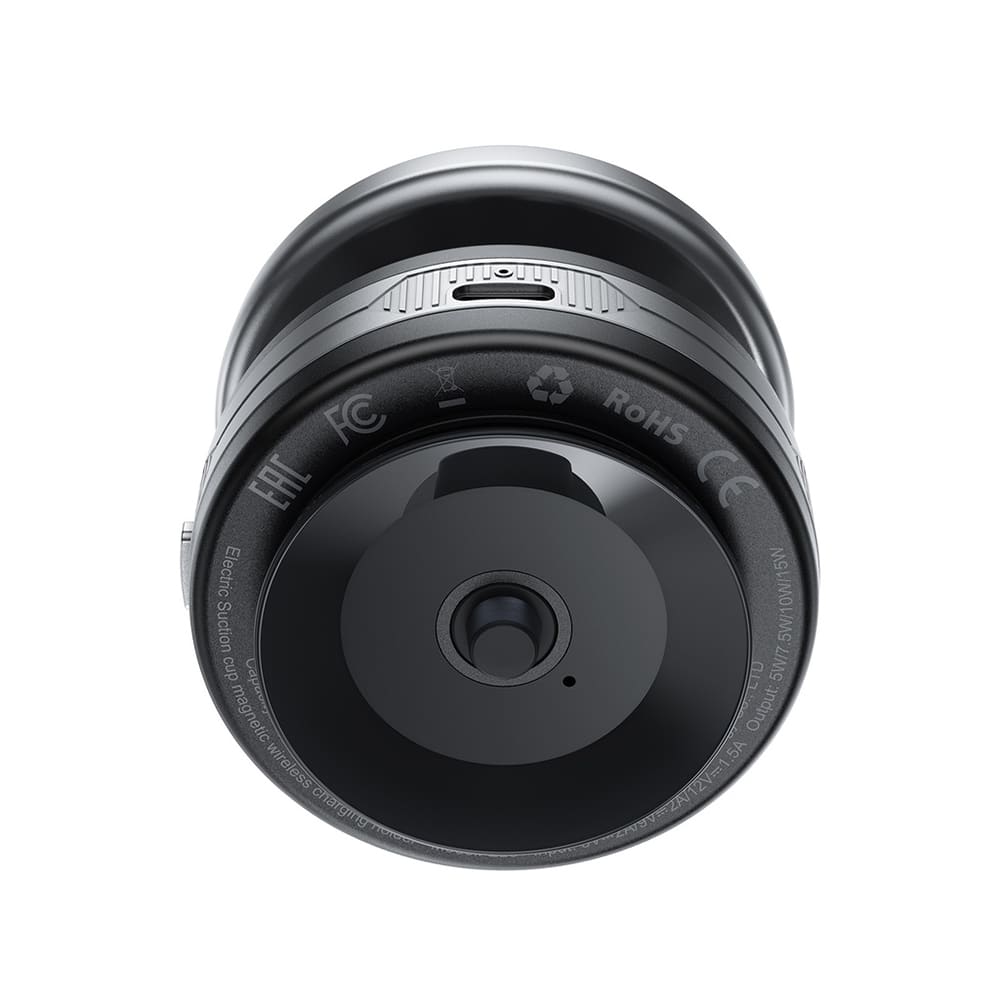 Acefast - Car Holder With Wireless Charging (e29) - For Dashboard, Strong Magnets, 110mah - Metal Gray - Image 2
