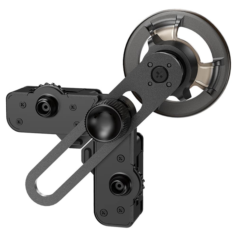 Acefast - Car Holder (d43) - For Dashboard Screen, Magnetic Grip, Multi-Angle Adjustment, Secure Fit, Universal - Black - Image 2