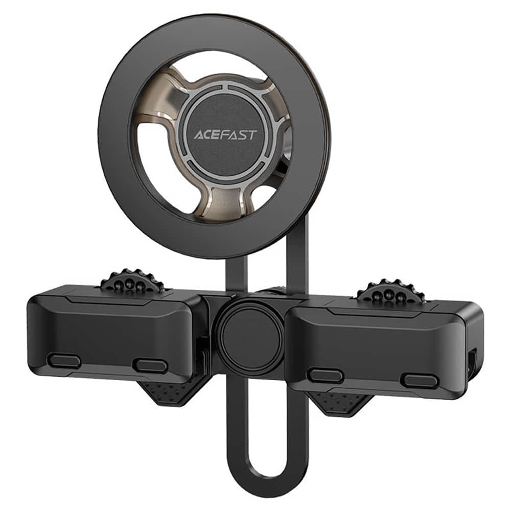 Acefast - Car Holder (d43) - For Dashboard Screen, Magnetic Grip, Multi-Angle Adjustment, Secure Fit, Universal - Black - Image 3