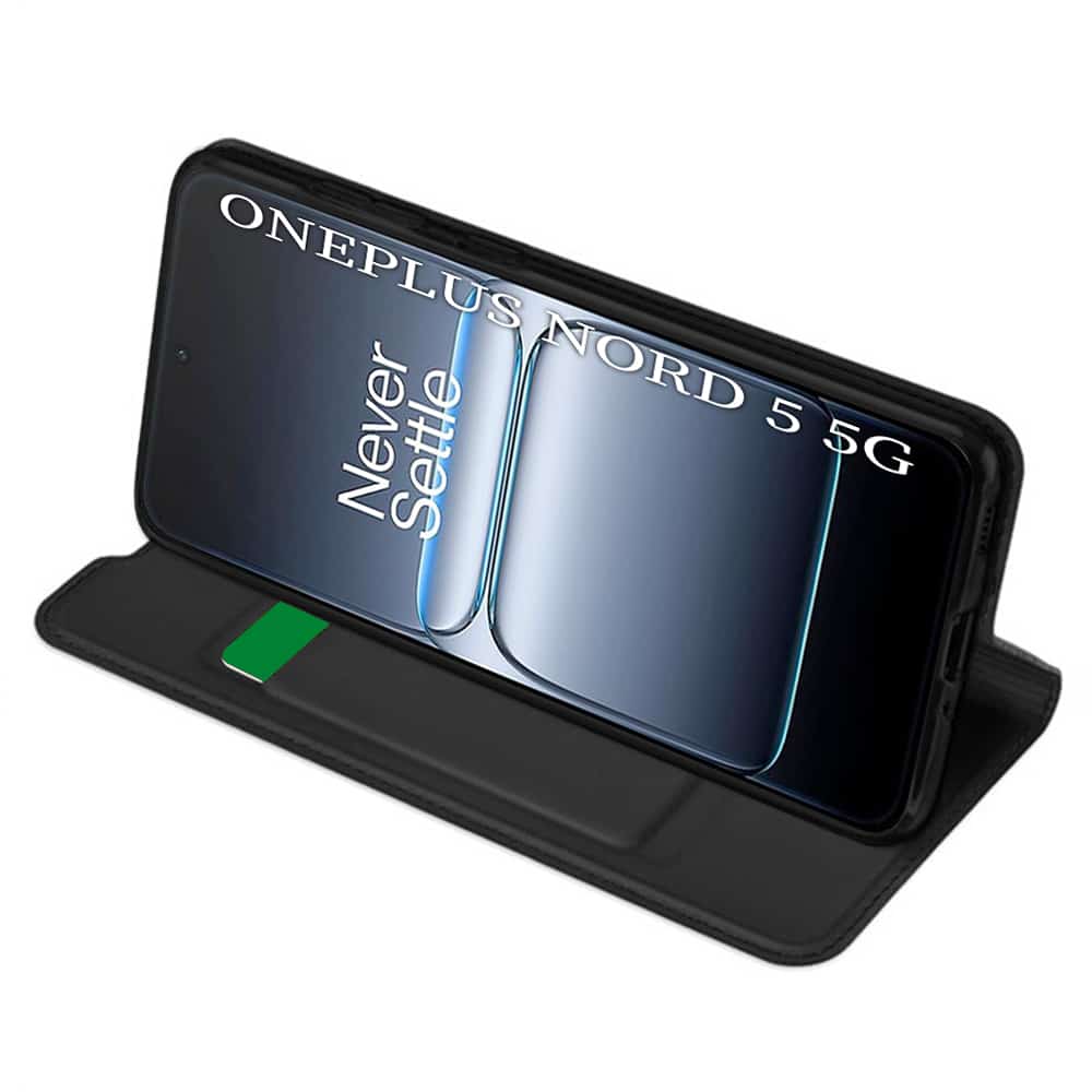 Techsuit Magskin Book - θήκη για Oneplus Nord 5 - Μαύρο - Image 2