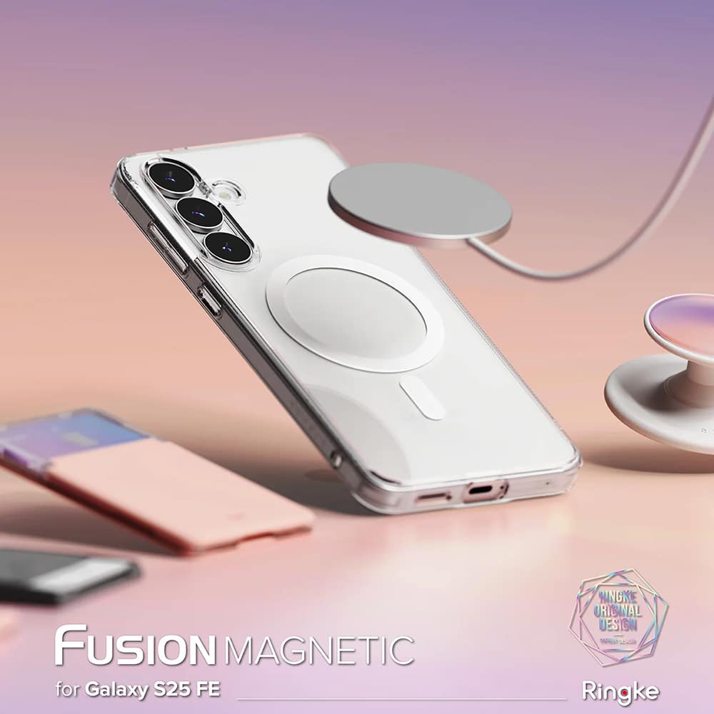 Ringke Fusion MagSafe - θήκη για Samsung Galaxy S25 FE - Διάφανο - Image 2