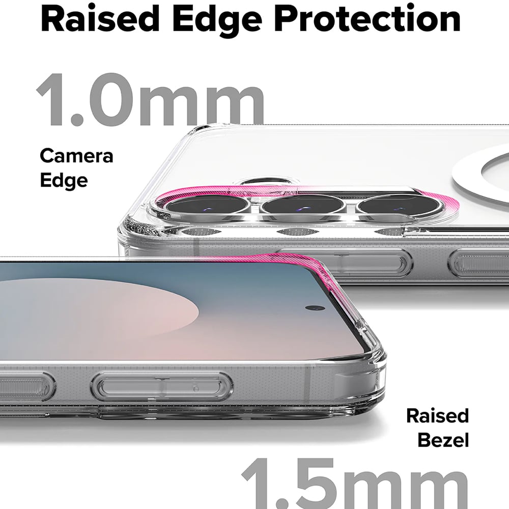 Ringke Fusion MagSafe - θήκη για Samsung Galaxy S25 FE - Διάφανο - Image 7