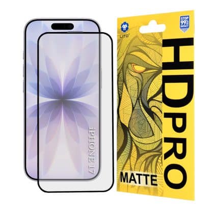 Lito - HD Pro Matte - iPhone 16 Pro - Μαύρο