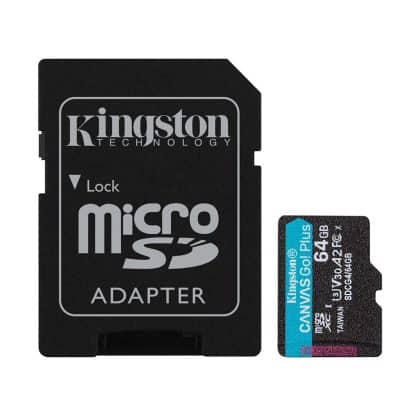 64GB microSDXC CANVAS GO PLUS G4 + ADP