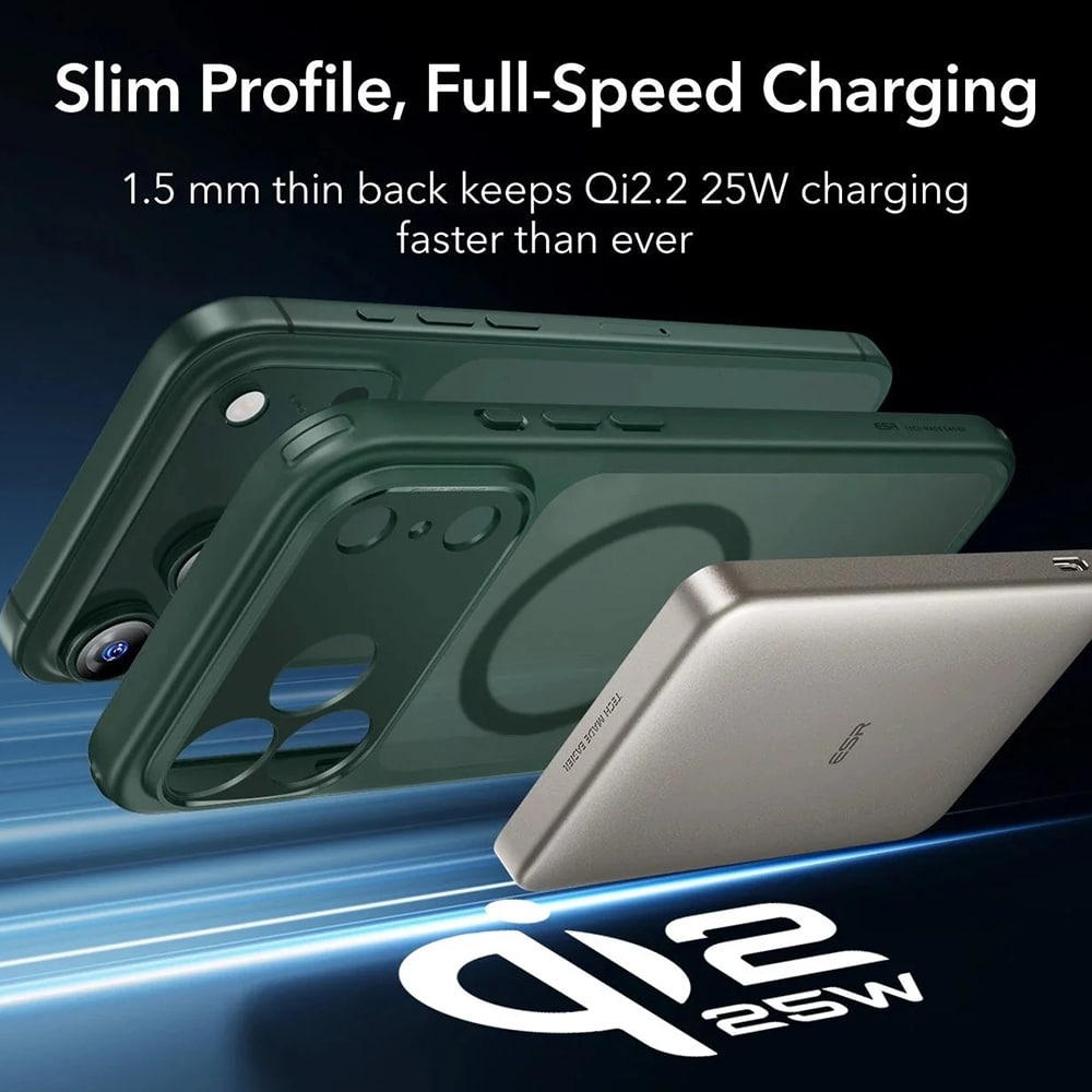 ESR Classic Hybrid HaloLock - θήκη για Apple iPhone 17 Pro Max - Πολύχρωμο - Image 5