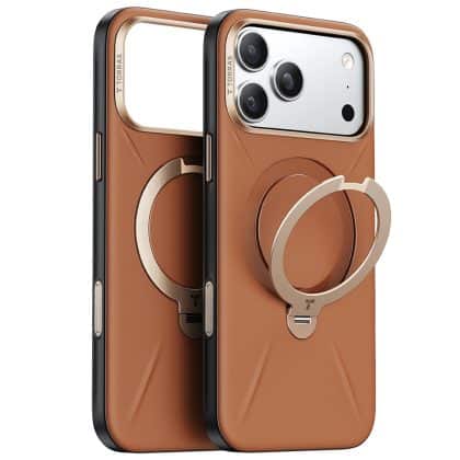 Torras - Qpro Leather Series - iPhone 17 Pro Max - Καφέ
