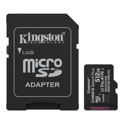 512GB SDXC Canvas SelectPlus G3 CARD&ADP