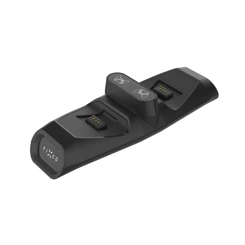 Fixed - Dual Charging Dock (fixxb-Dcc-Bk) - For Xbox Series S, X, Elite And One Wireless Controllers, Led, USB-C Port - Black - Image 2