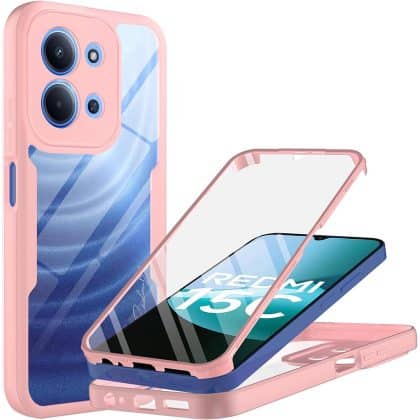 Techsuit ColorVerse 360 Series - θήκη για Xiaomi Redmi 15C / 4G 5G - Ροζ