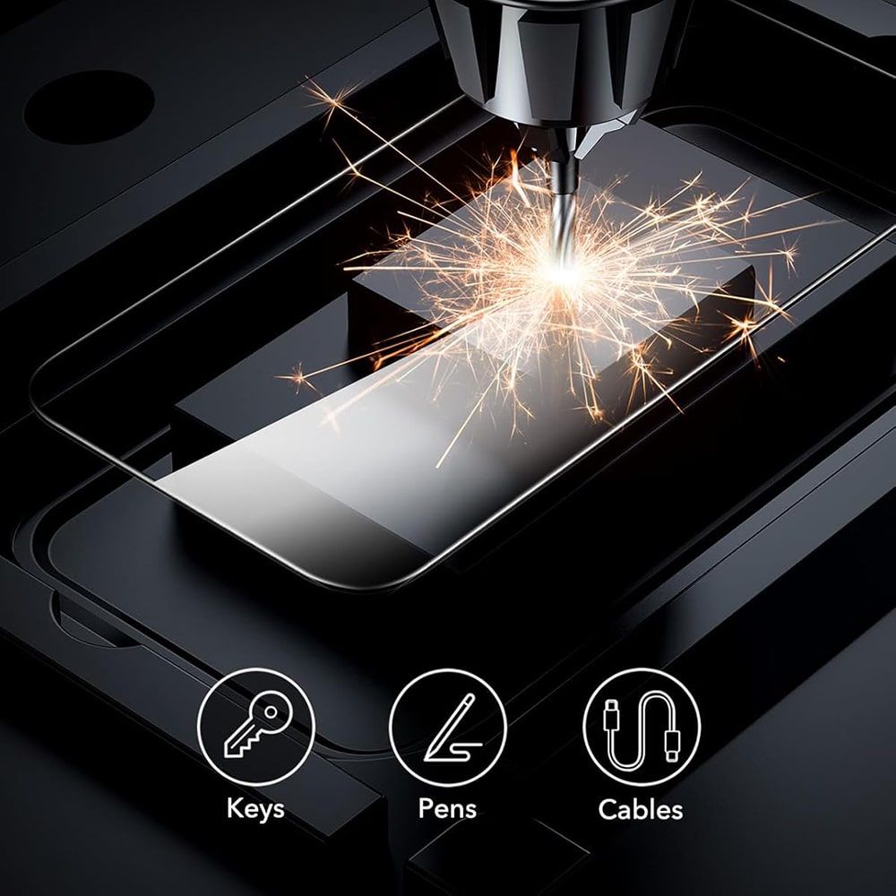 ESR - Tempered Glass (3 Pack) - iPhone 17 Pro Max - Clear - Image 2